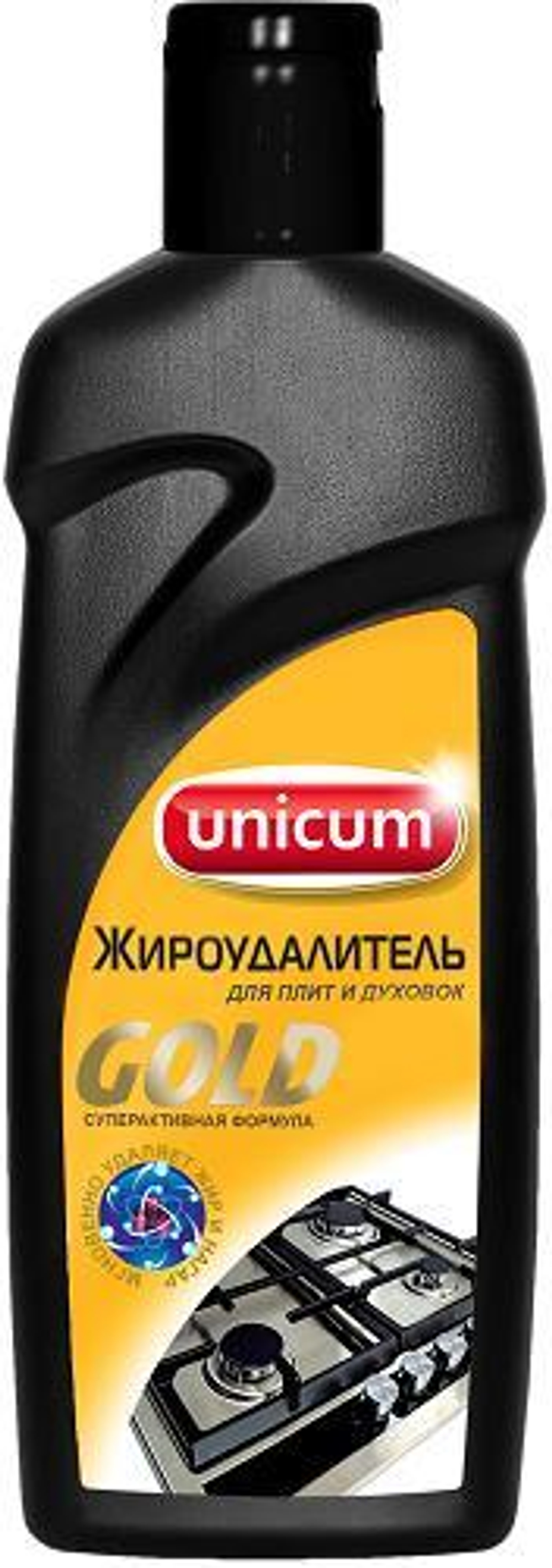 Средство д/удаления жира UNICUM 380мл Gold,гель