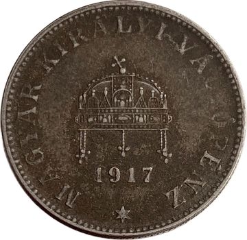 20 филлеров 1917 Венгрия