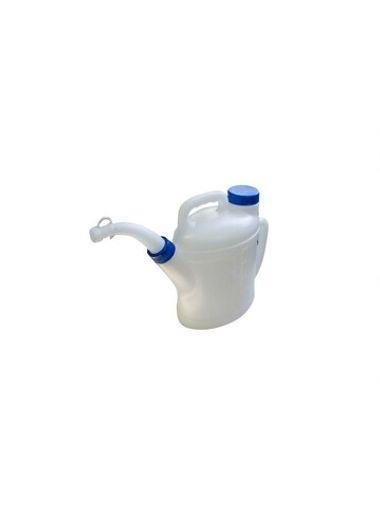 Емкость мерная пластиковая для заливки масла с крышкой и двумя ручками, 5л RockForce##Rock FORCE RF-887C005B