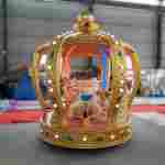 Детская электрическая карусель «Золотая корона», 8 мест