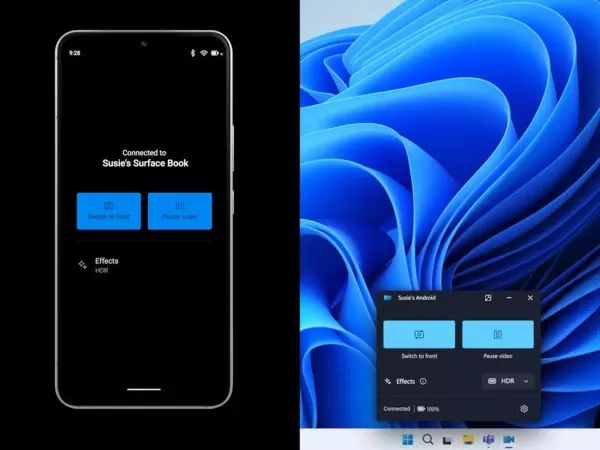 В Windows 11 появилась функция подключения веб-камеры с Android-смартфона