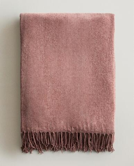 Zara Home плед из полиэстера, коричневый, 140x190 см · 2360/004