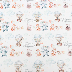 Бумага упаковочная глянцевая "С Днем Рождения", 70 х 100 см