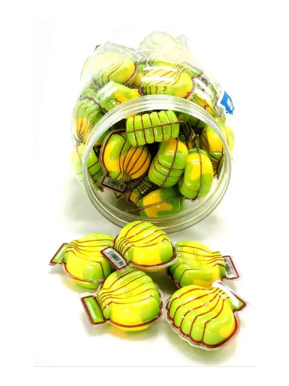 Мармелад с джемом в форме Клубники и Бананов 900 г * 2 шт