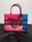 Сумка Dior Book Tote, модель среднего формата розовый