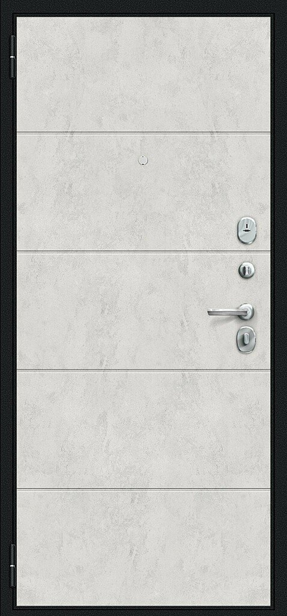 Граффити-1 Инсайд Букле черное/Look Art 205*86 правое