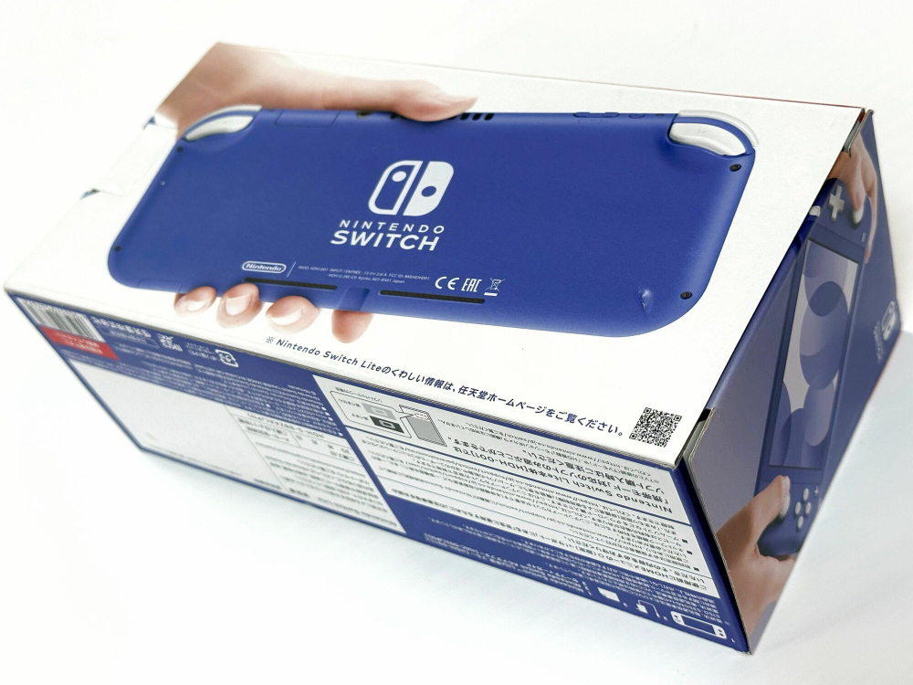 Игровая приставка Nintendo Switch Lite 32 ГБ, без игр, синий