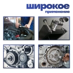 Набор стопорных колец E-clip 1,5-10 мм 120 шт