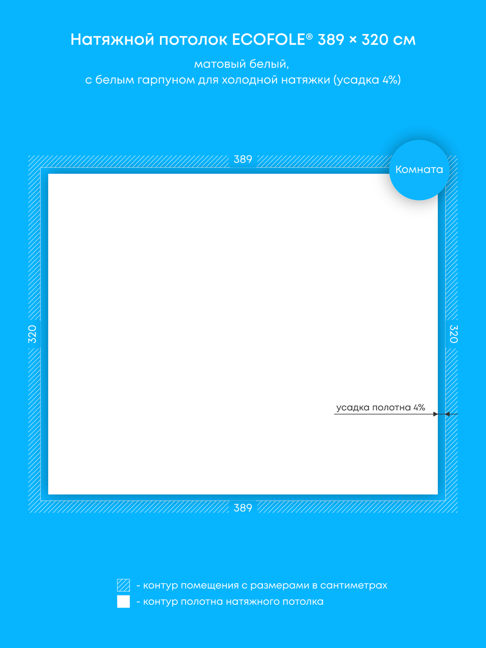 Натяжные потолки 12.4 м2, 4.6 м2