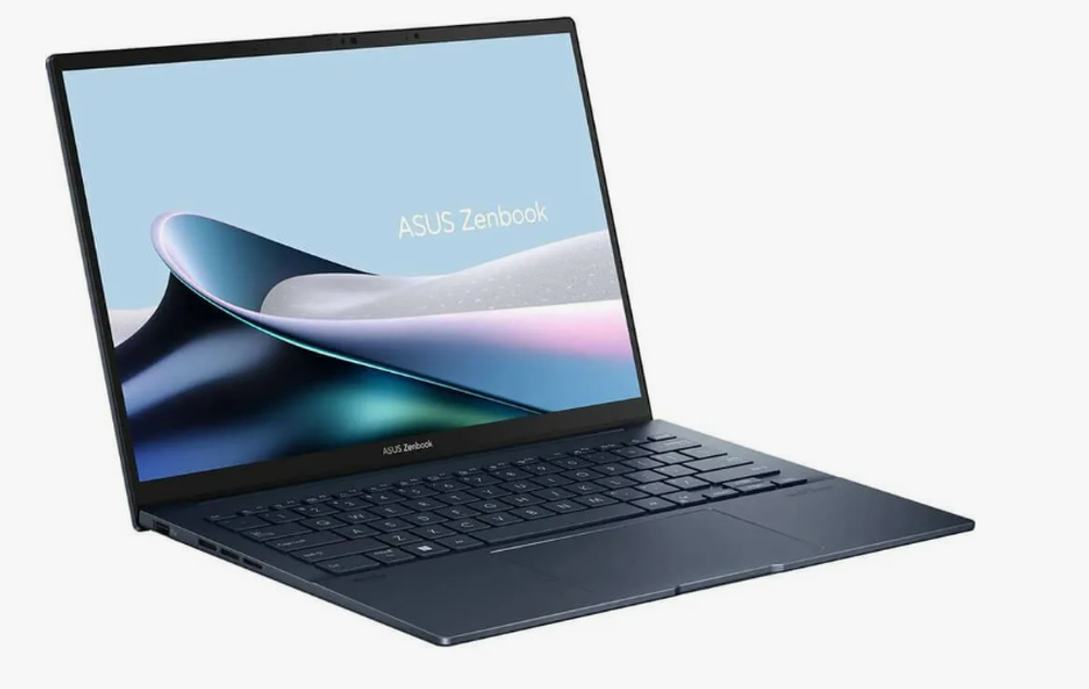 14" Ноутбук ASUS Zenbook UM3402YAR.306 Blue (2560x1600, AMD Ryzen 5 7530U, 8ГБ, SSD 512ГБ, AMD Radeon Graphics, Win 11 Pro)