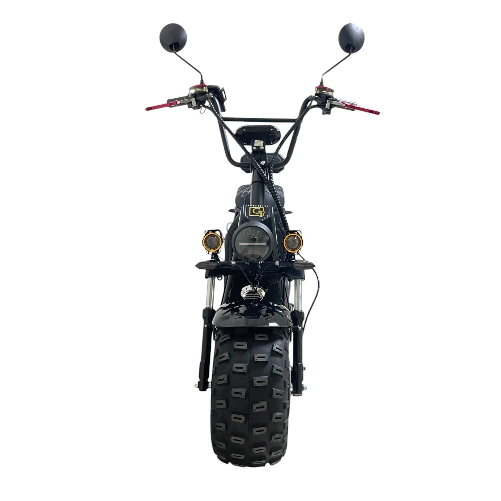 Электроскутер Citycoco GT X7 PRO Черный (2000W) Off Road