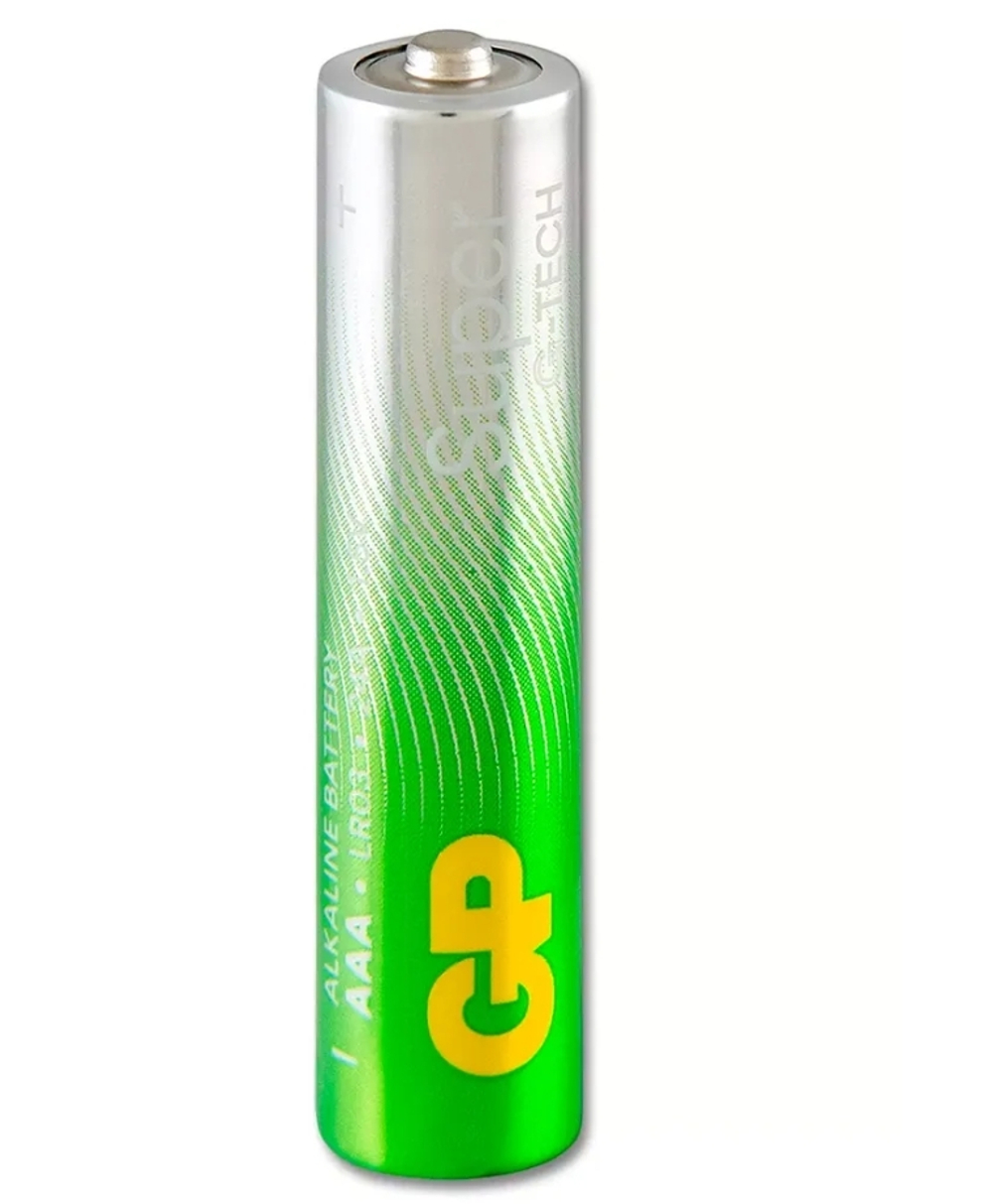 GP Super G-TECH Батарейка Алкалиновая AAA 3шт