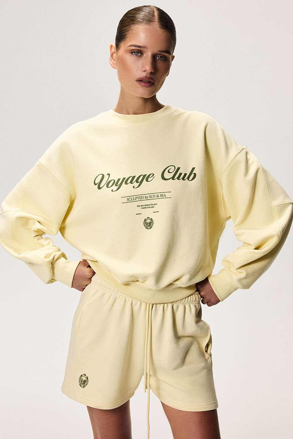 Свитшот с принтом Ваниль