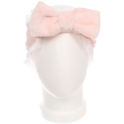 Повязка на голову «МАРМЕЛАД», цвет пудровый, 20*8.5см (ZIP пакет)