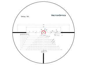 Прицел Vector Optics Constantine 1-8x24 CTR FFP, сетка VOF-EHT (MIL) (SCFF-32)