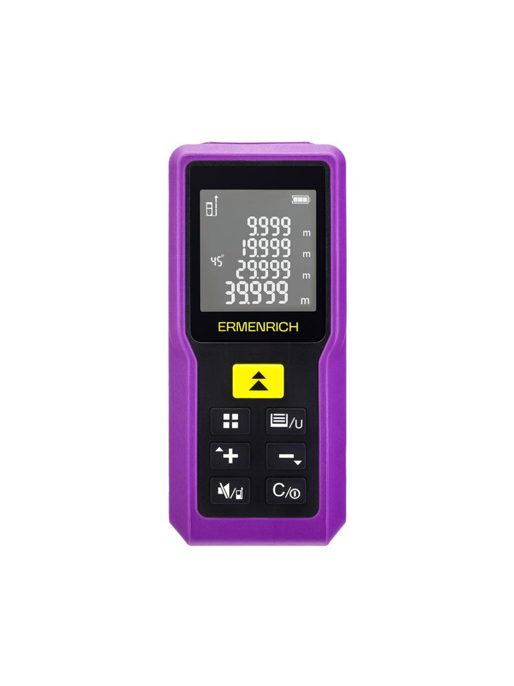 Рулетка лазерная Reel PRO GM100 фиолет. Ermenrich 85313