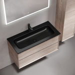 Тумба подвесная под раковину Sancos Marmi 2.0, дуб галифакс натуральный 995х445х520