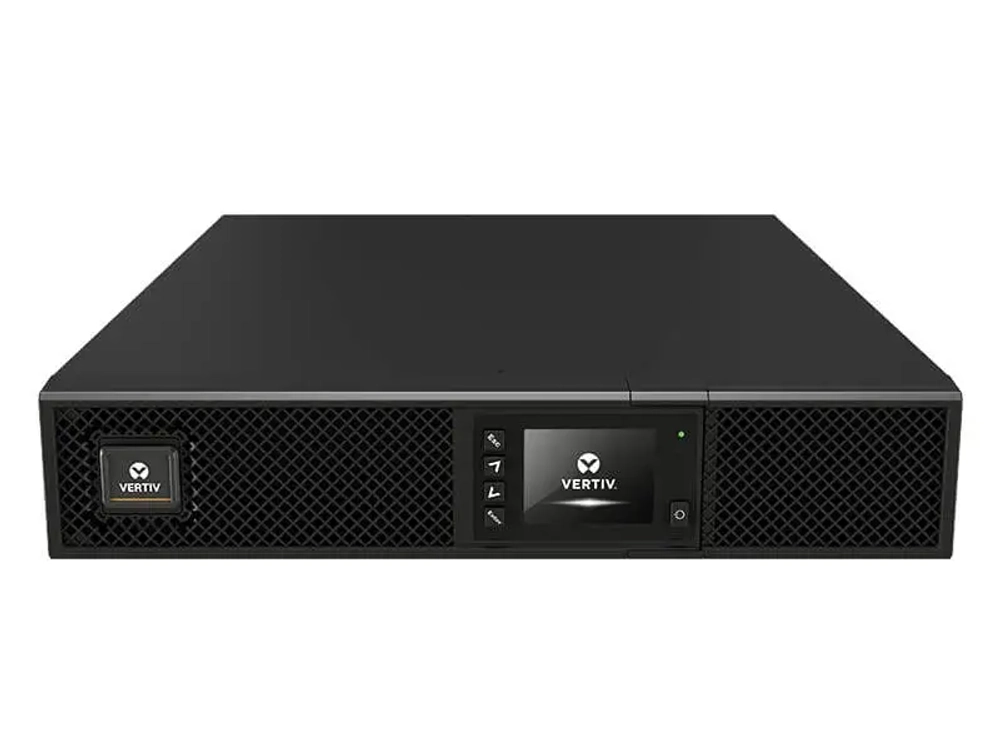 Vertiv Liebert GXT5 1ph UPS 2kVA input plug IEC C20 inlet 2U output - 230V output socket groups (8)C13
