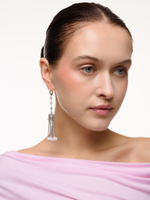 Серьги "Queen chain " Silver