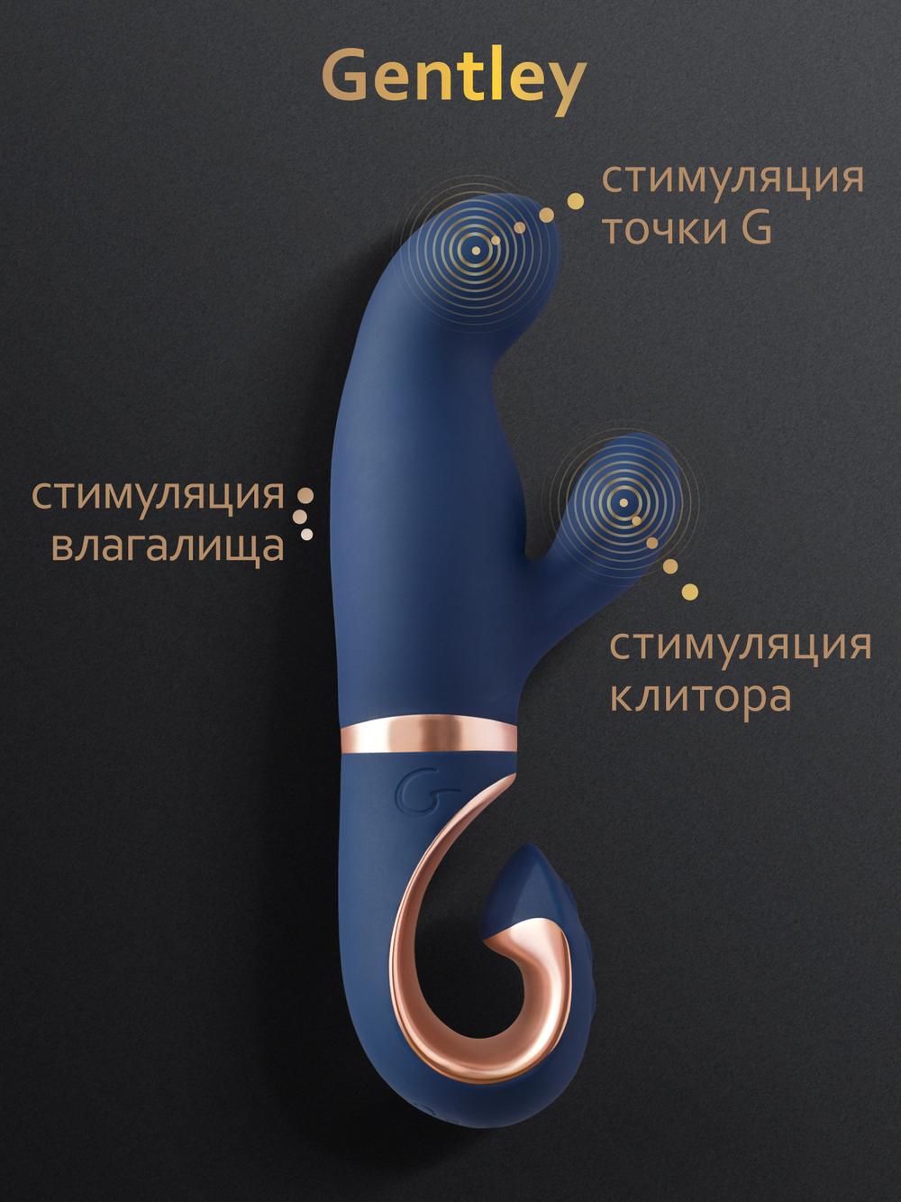 Gvibe Gentley Вибратор кролик