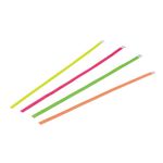 Закладки-ляссе "ПОЗИТИВ" для книг А5 (длина 28 см) ПИФАГОР, клейкий край, 4 ленты, 111649