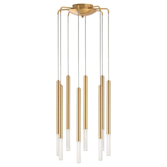 L8T747133 Люстра TUBO LED 40W 2000LM 360G ЗОЛОТО 3000K