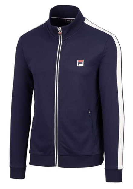 Мужская теннисная кофта Fila US Open Elian Jacket - небесный