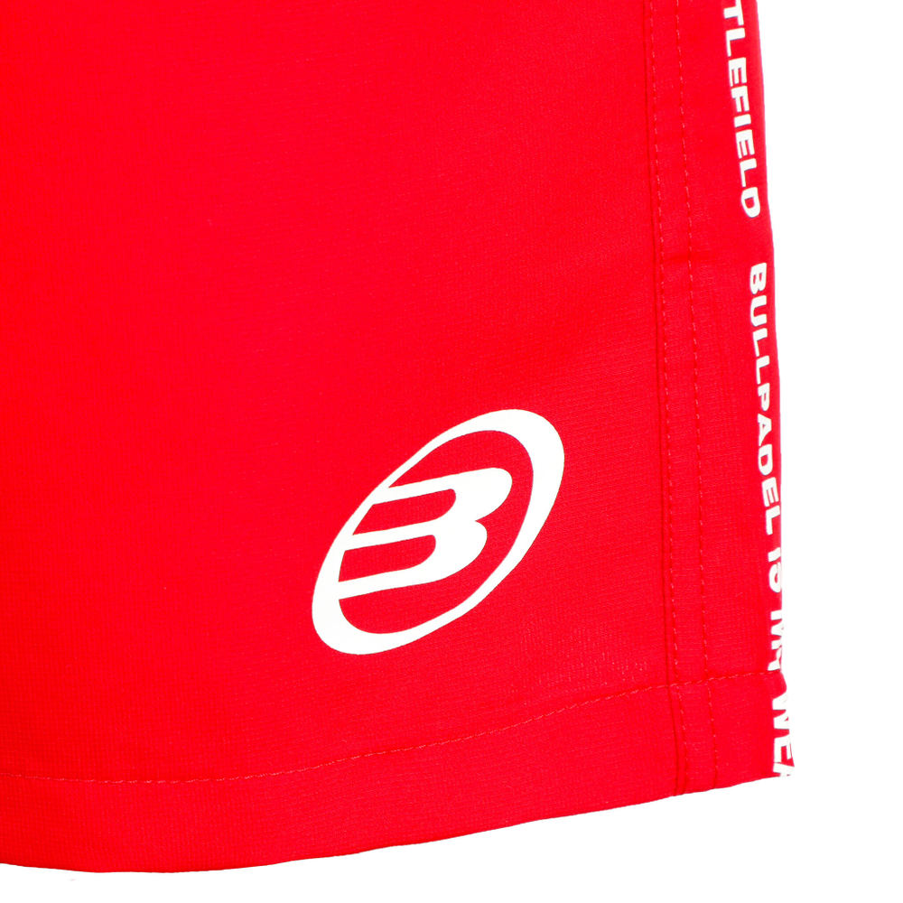 Мужские теннисные шорты Bullpadel Agnus Shorts Men - Red