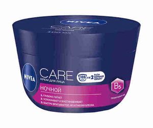 КРЕМ ДЛЯ ЛИЦА КРЕМ NIVEA НОЧНОЙ CARE 100МЛ