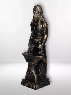 Коллекционная алтарная фигурка статуэтка славянский Бог Сварог оберег для дома