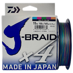 Шнур Daiwa J-Braid X4E 300м MultiCollor 1шт -