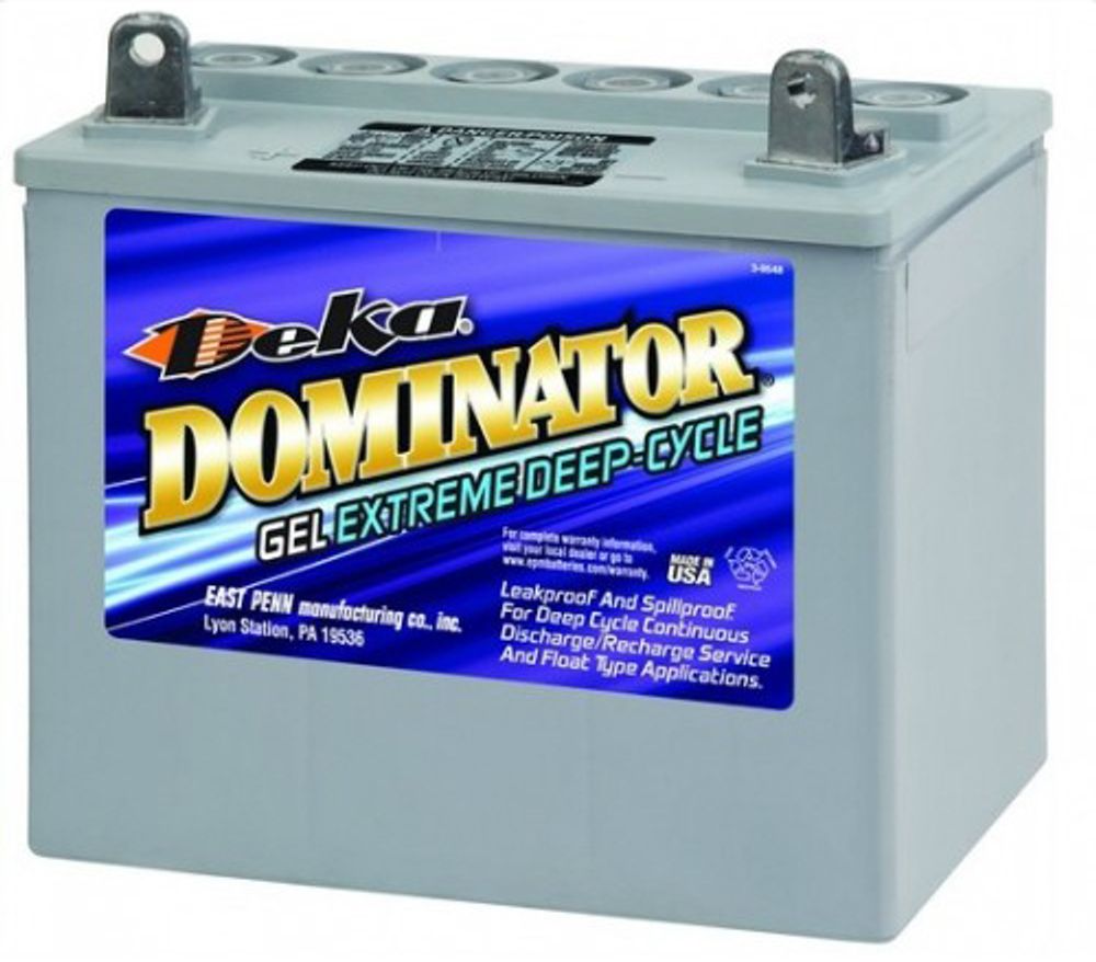 Аккумулятор тяговый Deka Dominator 8GU1 12В GEL 33а/ч, необслуживаемый