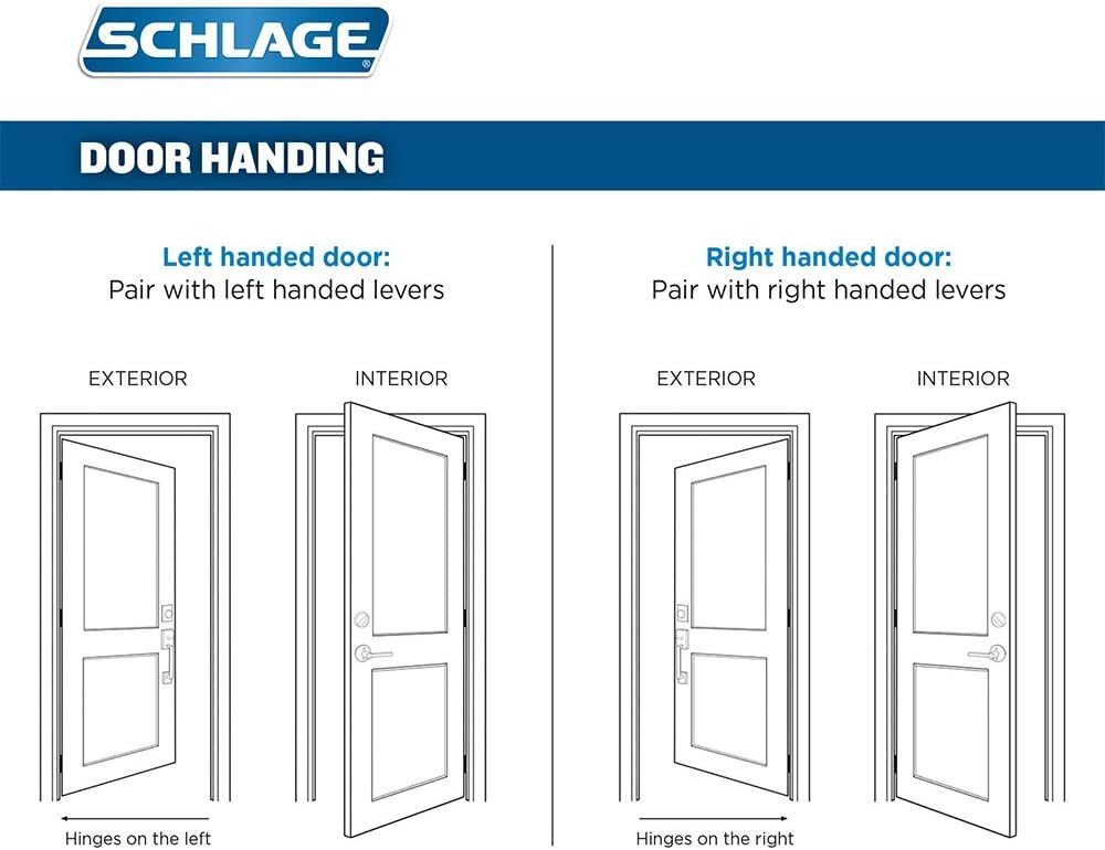 Умный дверной замок Schlage FE469NX CAM 716 ACC RH (Бронза)