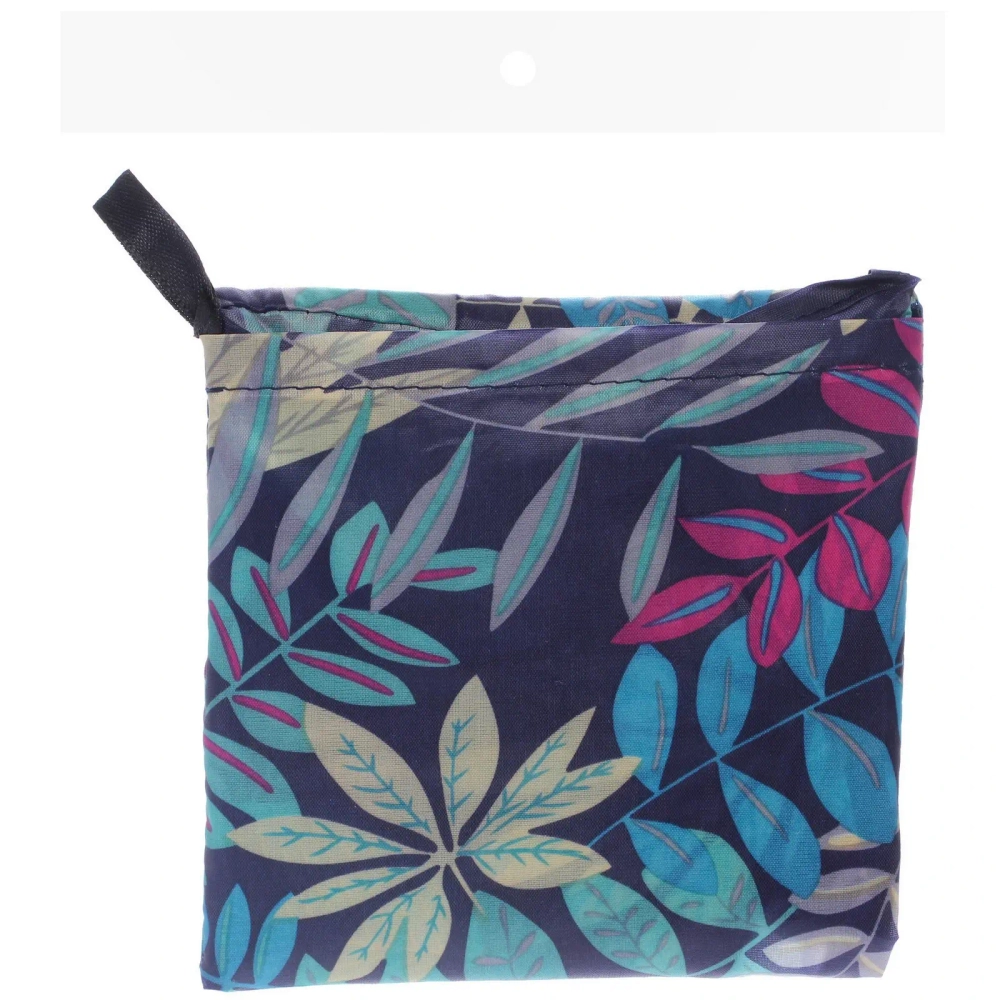 Сумка - шоппер «ИДЕЯДОМА», принт листики,65*46см/нагрузка до 10кг (инд. пакет истикер)