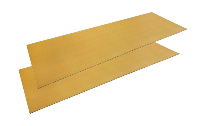 Покрытие палубное EVA, 2400х900х6мм, самоклеящееся, золотисто-желтое, тип "C", упаковка 2 листа, Marine Rocket