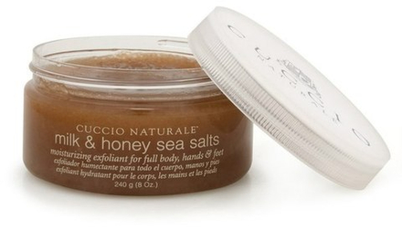 Морская соль (скраб молоко-мед)  для СПА-ухода за кожей рук и тела 240 г