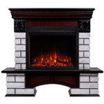 Каминокомплект Real Flame Country Lux Rock 25/25,5 AO с очагом Saphir 25,5