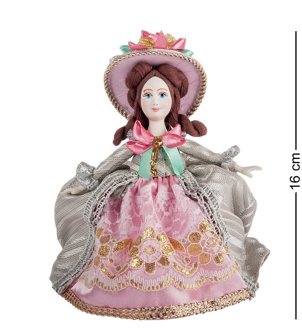 РусКукла RK-706 Кукла малая «Барышня в шляпке»