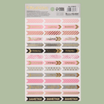 Наклейки для ежедневника «Задачи», 12 × 21 см