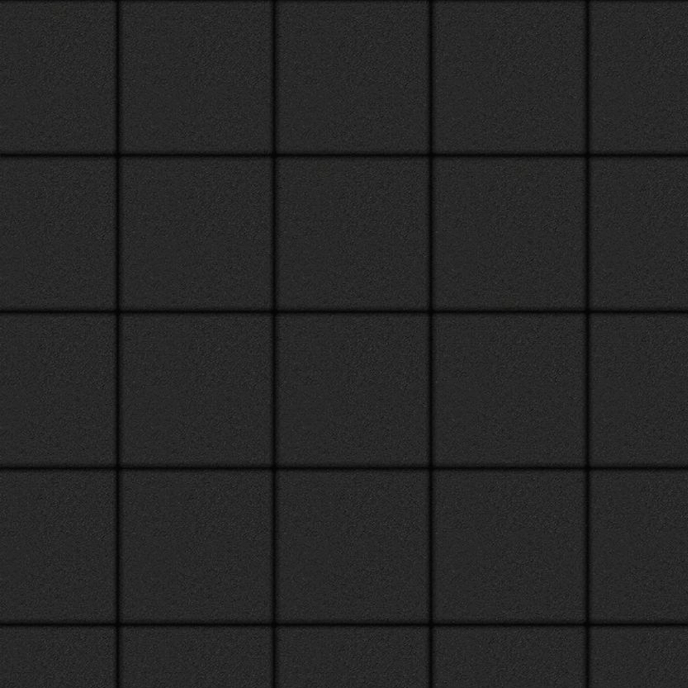 Тротуарная плитка КВАДРАТ Б.2.К.6 200х200 мм Стандарт Черный
