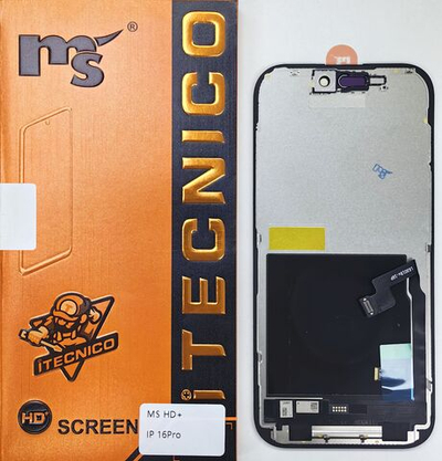 Дисплей iPhone 16 Pro HD+ incell; бренд MS