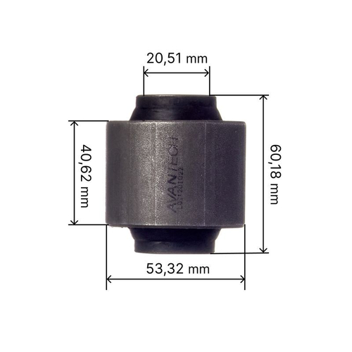 Сайлентблок заднего продольного рычага Avantech ASB0285