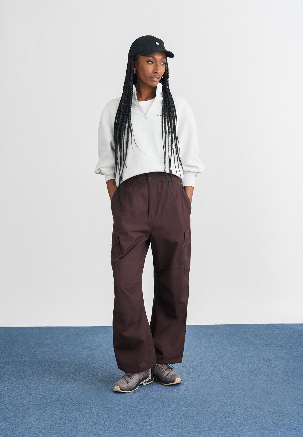 Carhartt WIP Брюки-карго - Коричневый