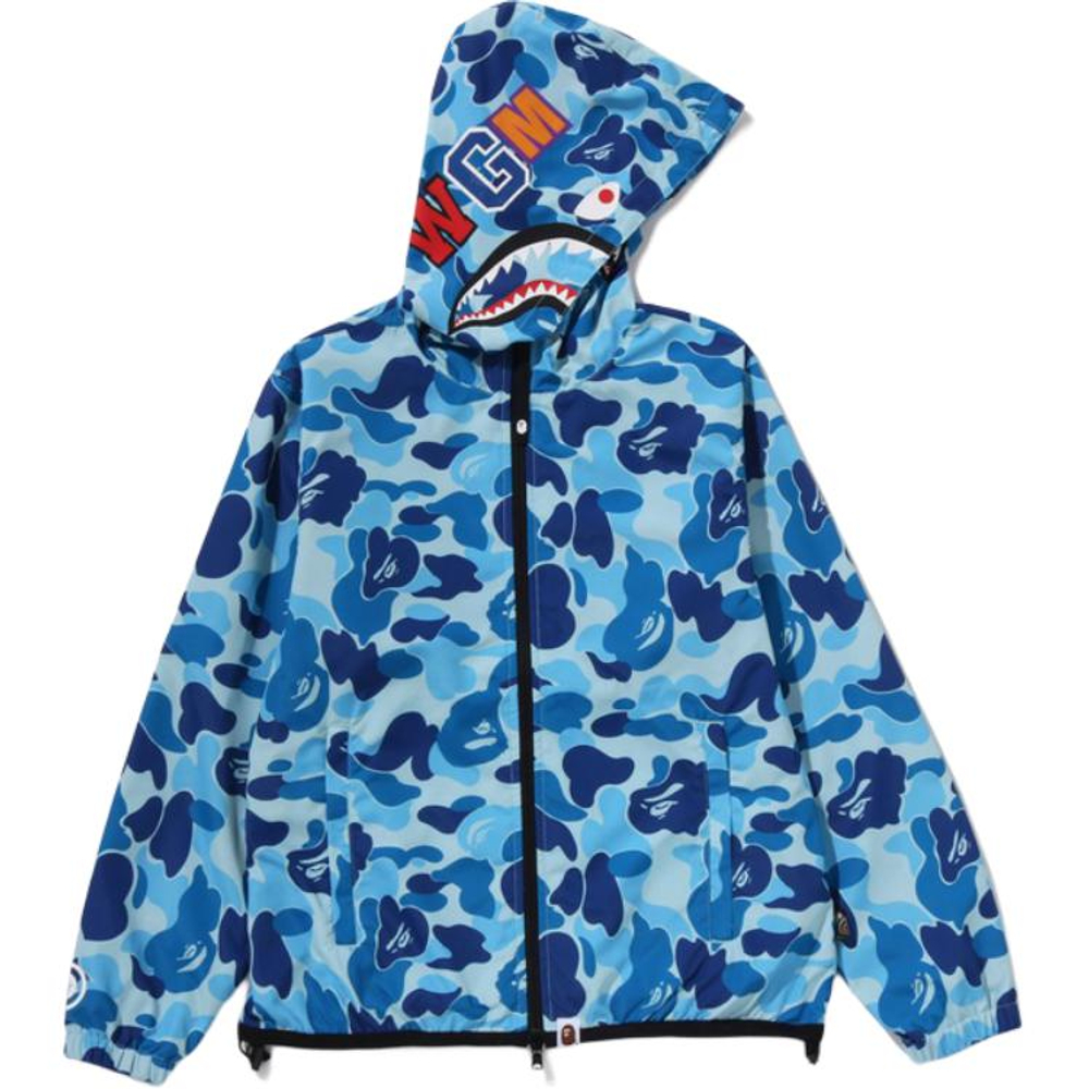 A Bathing Ape Bathing Ape Jackets Camouflage Moderate Polyester 1m30 240 302 синий