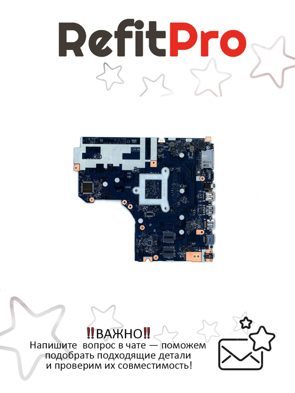 Материнская плата для ноутбука Lenovo ideapad 320-15IAP N3350 UMA NOK (5B20P20642), оригинал