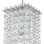 795424 Подвес CRISTALLO 1х40W G9 ХРОМ