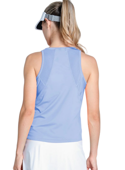 Женский топ теннисный Lucky in Love Every Game Shimmer Tank - blav