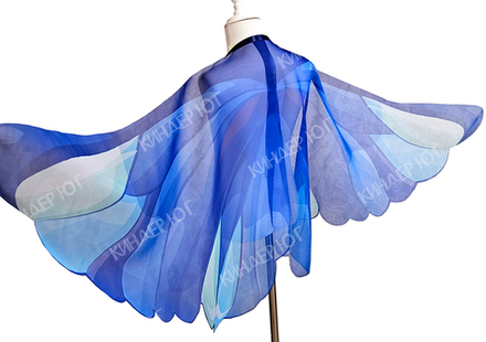 Крылья бабочки синие арт. К800-2