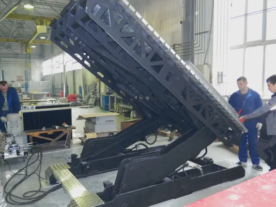 Сборочно-сварочный поворотно-наклонный стол, СЛОТ-СТОЛ