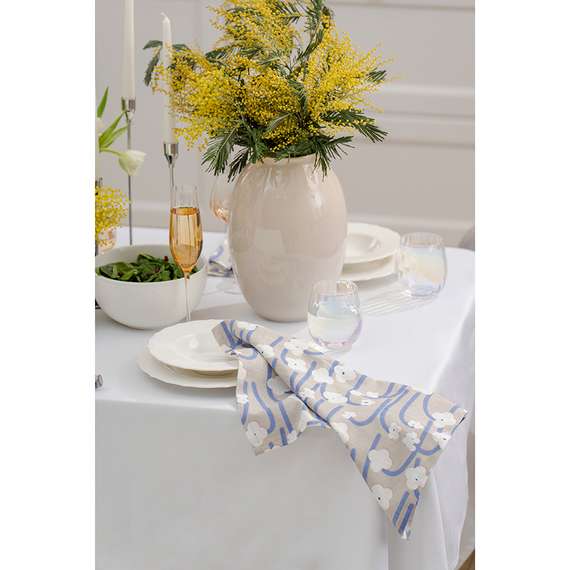 Ваза nature, 29 см, бежевая